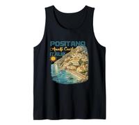 Costa Italiana Positano Italia Costa Amalfi Regalo Italia Camiseta sin Mangas