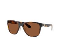Costa Mujer Sunglass Luna Nueva - Color del Marco: Carey, Color de la Lente: Cobre