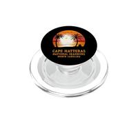 Costa Nacional del Cabo Hatteras, Carolina del Norte, Vintage Sun PopSockets PopGrip para MagSafe