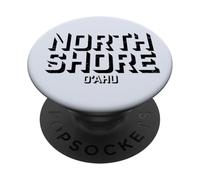 Costa Norte de Oahu Hawái - Bloque Costa Norte de O'ahu PopSockets PopGrip Adhesivo