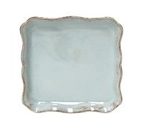 Costa Nova, Alentejo colección, Vajilla elegante, gres, Bandeja rectangular , turquesa, 21 cm, 2 piezas