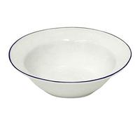 Costa Nova, Beja colección, Vajilla elegante, gres, Ensaladera , blanco y azul, 30 cm