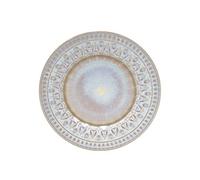 Costa Nova, Cristal colección, Vajilla elegante, gres, Plato postre , nacar, 22 cm, 6 piezas