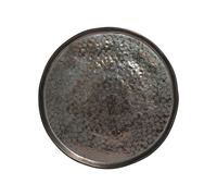 Costa Nova, Lagoa colección, Vajilla elegante, gres, Plato llano , metal (marrón metalizado), 27 cm, 6 piezas