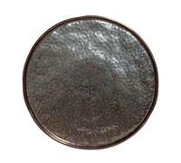 Costa Nova, Lagoa colección, Vajilla elegante, gres, Plato presentación, fuente , metal (marrón metalizado), 31 cm