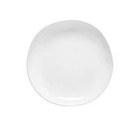 Costa Nova, Livia colección, Vajilla elegante, gres, Plato llano , blanco, 28 cm, 6 piezas