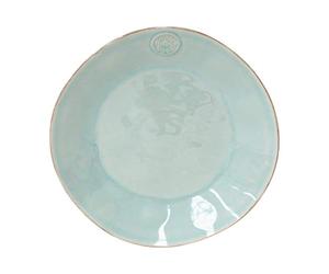 Costa Nova, Nova colección, Vajilla elegante, gres, Plato llano , turquesa, 27 cm, 6 piezas