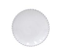 Costa Nova, Pearl colección, Vajilla elegante, gres, Plato pan, blanco, 17 cm, 6 piezas