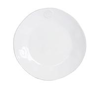 Costa Nova plato llano Nova: pieza de vajilla de gres fino blanco, acabado a mano, resistente a temperaturas extremas, apto para lavavajillas, microondas, horno y congelador, apilable, Ø 27 cm