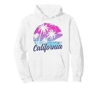Costa Oeste de California Cali Pride Vintage Retro Sudadera con Capucha