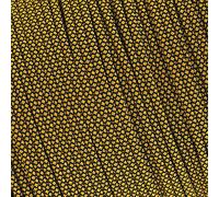 Costa oeste Paracord 550 Supervivencia paracaídas cuerda, Dorado (Goldenrod Diamonds)