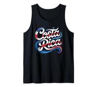 Costa Rica Colores Nacionales Aventura Camiseta sin Mangas