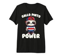 Costa Rica Gallo Pinto Food Lover Perezoso Camiseta Premium