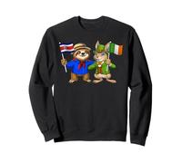 Costa Rica Irlanda Raíces Orgullosas Bandera Irlandesa Sudadera