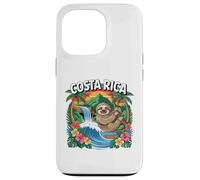 Costa Rica, Lindo Perezoso en Selva, Cascada Divertida y Flores Carcasa para iPhone 13 Pro