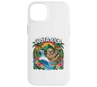 Costa Rica, Lindo Perezoso en Selva, Cascada Divertida y Flores Carcasa para iPhone 14 Plus