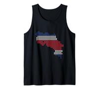 Costa Rica Mapa Costa Rica Orgulloso Camiseta sin Mangas
