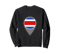 Costa Rica Mapa Costa Rica Orgulloso Sudadera
