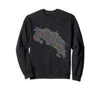 Costa Rica Mapa Costa Rica Orgulloso Sudadera