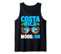 Costa Rica Mode ON Vacation Gafas de Sol Viajes Costa Rica Camiseta sin Mangas