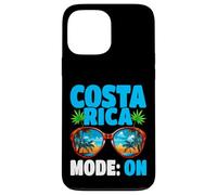 Costa Rica Mode ON Vacation Gafas de Sol Viajes Costa Rica Carcasa para iPhone 13 Pro MAX