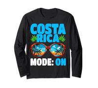 Costa Rica Mode ON Vacation Gafas de Sol Viajes Costa Rica Manga Larga