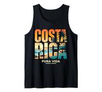 Costa Rica Pura Vida Camiseta sin Mangas