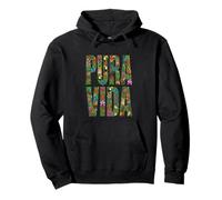 Costa Rica Pura Vida Vintage Vacation Shirt Beach Tucán Sudadera con Capucha