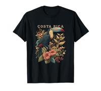 Costa Rica Pura Vida Vintage Vacation Shirt Tucán Camiseta