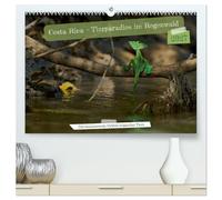 Costa Rica - Tierparadies im Regenwald (hochwertiger Premium Wandkalender 2027 DIN A2 quer), Kunstdruck in Hochglanz: Exotische Tierwelt der Tropen