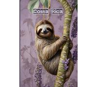 Costa Rica Travel Journal - Purple Floral Notebook to Capture Your Travel Adventures | Cute Souvenir Gift for Girls, Teens & Women | 120 Wide-Ruled Pages, Paperback