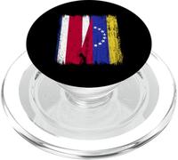 Costa Rica Venezuela Media Bandera Costarricense Venezolana Jersey PopSockets PopGrip para MagSafe