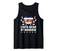 Costa Rican by Marriage Costa Rican Wife Husband Costa Rica Camiseta sin Mangas