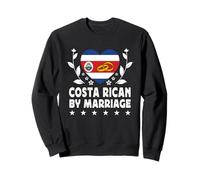 Costa Rican by Marriage Costa Rican Wife Husband Costa Rica Sudadera