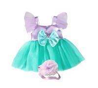 Costado A Mano Pearls Recién Nacidos Conjunto Color Contrastante Baby Bowknot 0-9 Mes Vestido Para Niñas Situtas Stars White Lace Skirt