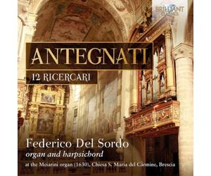 Costanzo Antegnati Antegnati: 12 Ricercari (CD) Album (Importación USA)