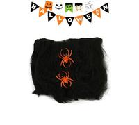 Costas bien responsables - Stretchy Spider Web | Halloween Realistic Cebwebs espeluznantes | Decoración de red de araña | Spider Decorative Web | Decoraciones para el hogar de vacaciones para bares de