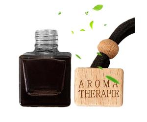 Coste de perfume de automóvil -botella de de reflimable, dispensador de olor ajustable | Vial de fragancia colgante compacta, accesorio de ambientador de aire decorativo, botella de deco