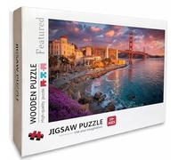 Costero Puzzle Madera, Sunset Puzzle 6000 Piezas Adultos con Compact Box 179x105cm, Rompecabezas Desafiante, Juegos de Rompecabezas Creativos para Hombres Mujeres, Decoración Verano, Regalo, 7-2483