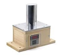 Costide de guitarra hierro doblado, herramientas para la fabricación de violín, punta de fundición ovalde aluminio de 14cm de alto, Max 150℃, temperatura ajustable, con Base de madera, herramienta Lut