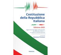 Costituzione della Repubblica Italiana: Edizione 2025 (Paradoxa Diritto)