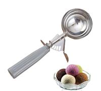 Costo de helado - Baller de frutas de acero inoxidable con mango ergonómico | Herramienta de cocina práctica fácil de usar | Fabricante de bolas redondas para la de yogur bolas de carne de papa p