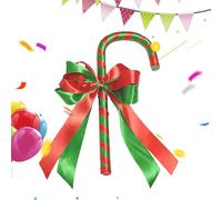 Costume Bowknot Cane, 35x13cm, Polyester Material, Lightweight Prop for Stage Performance, Halloween, Party, Carnival, Women and Kids