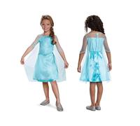 Disguise Disfraz Elsa Frozen Basic Plus – Vestido princesa para niña XS (3T-4T)