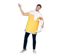 Costume For Adults My Other Me Beer Mug One Size Unisex Costumes NUEVO