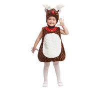 Costume For Children My Other Me 5-6 Years Reindeer Unisex Costumes NUEVO