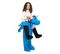 Costume For Children My Other Me Ride-On Blue One Size Dra Unisex Costumes NUEVO