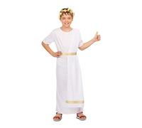 Costume For Children My Other Me White 3-4 Years Roman War Unisex Costumes NUEVO