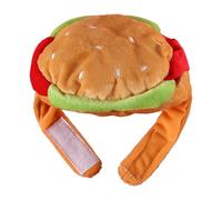 Costume Hat, Cat Costume, Cute Accessory Plush Texture Lightweight Build Comfortable Fit Playful Look Easy to Wear Soft Fabric, Puppy Headwear for Pets, 5.51x5.91x1.57inches