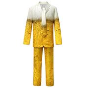 Costume Men Funny Beer Cosplay Outfit, Vestido De Bávara Ropa De Vacaciones Alemán, Carnaval Tradicional, Parejas Únicas De Halloween, Festival Enmascarado Adultos